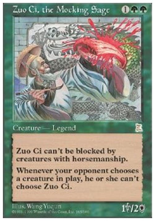 Magic: The Gathering Zuo Ci, the Mocking Sage