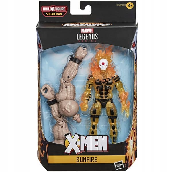MARVEL LEGENDS ARTICULATED FIGURE: X-MEN SUNFIRE 17cm