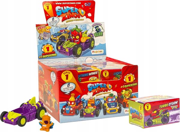 A VEHICLE WITH AN INTERACTIVE FEATURE AND PLAY FIGURES FOR CHILDREN