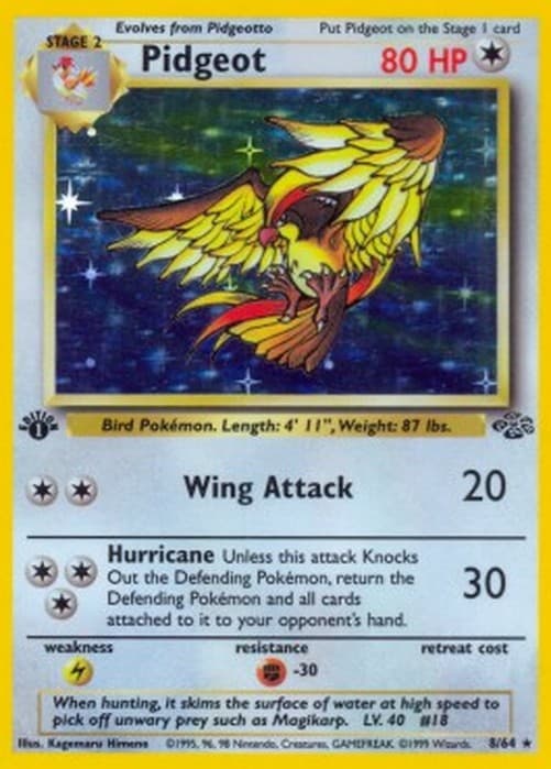 Pokemon TCG Pidgeot