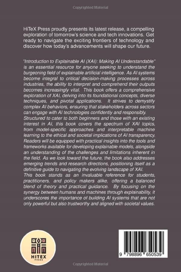 Johnson, Robert: Introduction to Explainable AI (XAI): Making AI Understandable