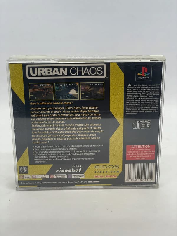 Urban Chaos PS1 PSX (FR)