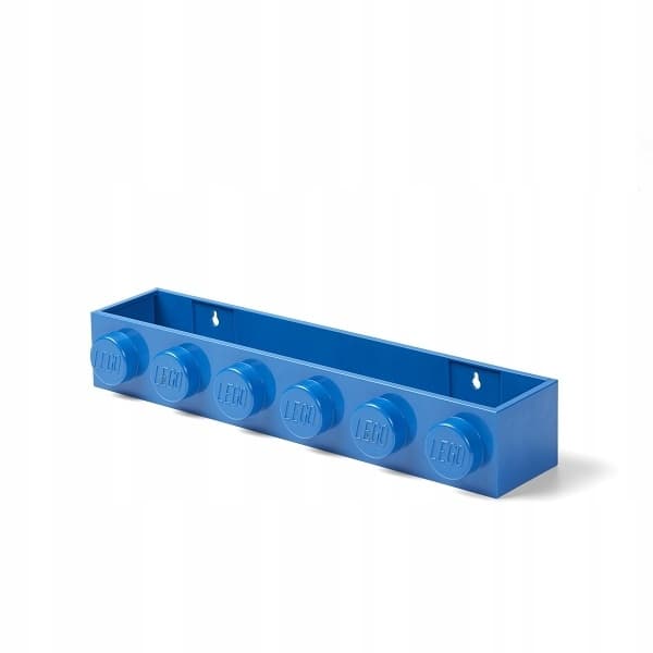 LEGO LONG SHELF, 6 BLUE BRICKS 41121731