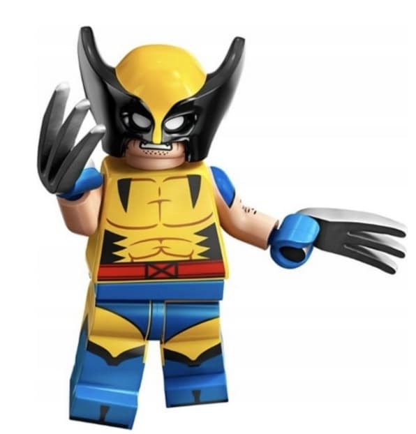 Marvel LEGO figure – Wolverine (Rosomak) – THE FIGURE ONLY colmar24