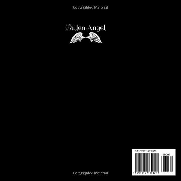 Goth Sketchbook: Two Crows (8.25 x 8.25) Large, blank, unlined pages, Perf