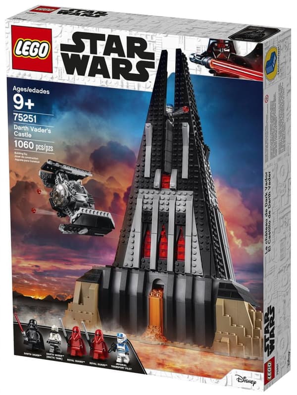 LEGO Star Wars 75251 LEGO 75251 Star Wars Darth Vader’s Castle (DENTED)