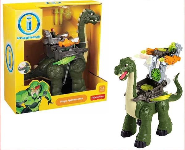 FISHER PRICE IMAGINEXT APATOSAURUS WALKING DINOSAUR