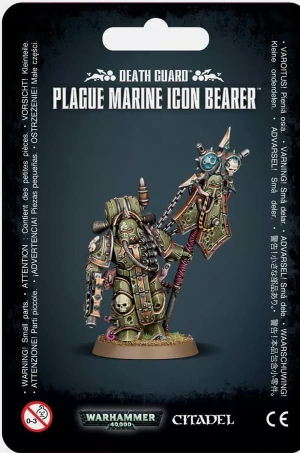 Plague Marine Icon Bearer | Death Guard