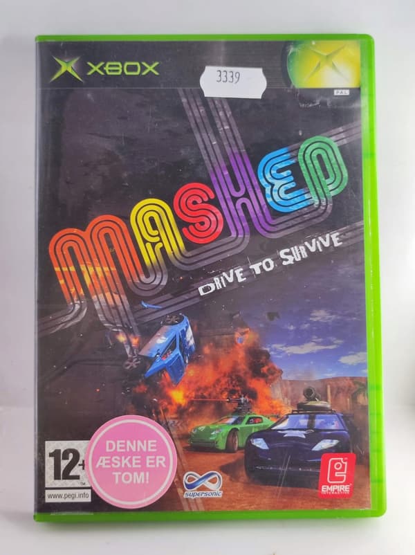 MASHED DRIVE TO SURVIVE Microsoft Xbox