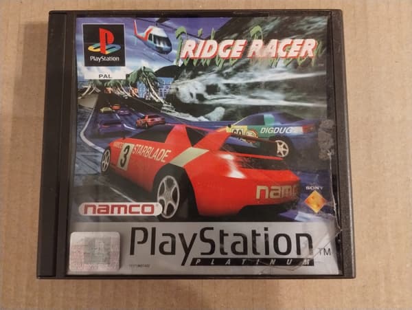 RIDGE RACER PSX game