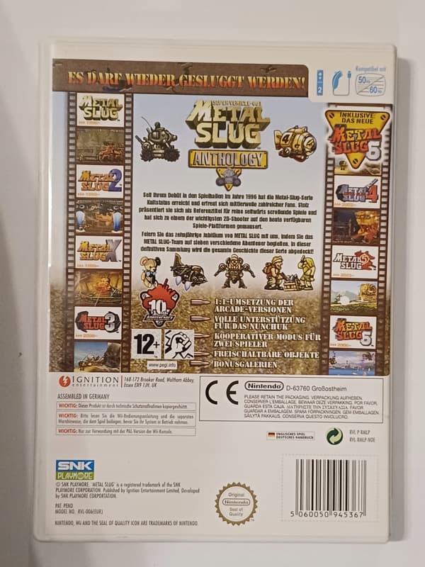 Metal Slug Anthology, Wii