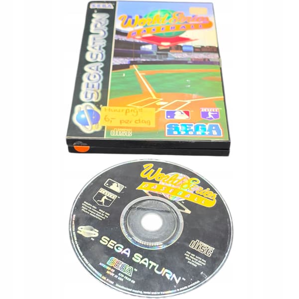 World Series Baseball PAL for the Sega Saturn – boxed