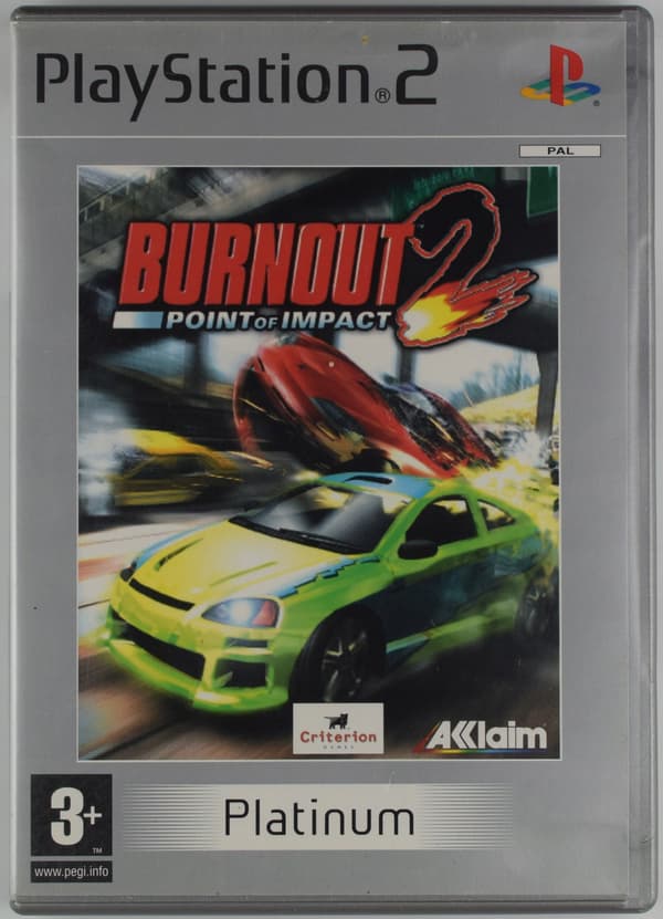PS2 BURNOUT 2: POINT OF IMPACT