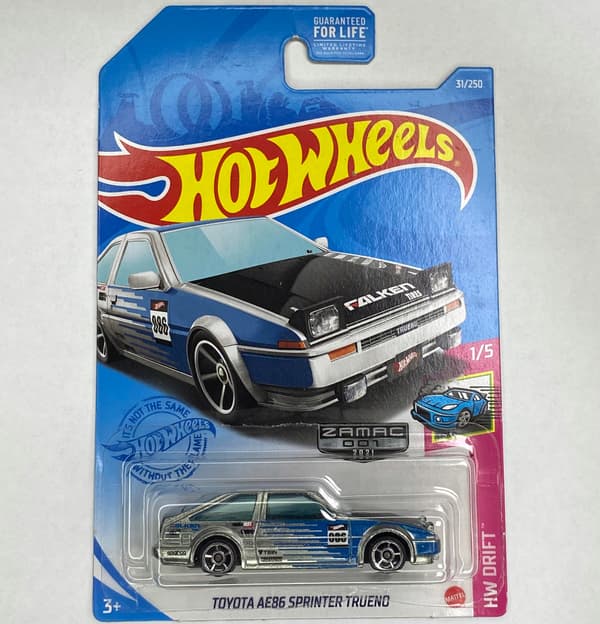 HOT WHEELS Toyota AE86 Zamac