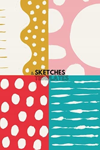 Sketches and templates: A visual diary and sketchbook featuring 4 ink sketches