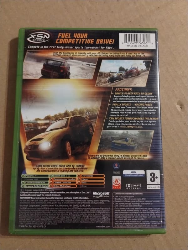 RALLISPORT CHALLENGE 2 for Xbox