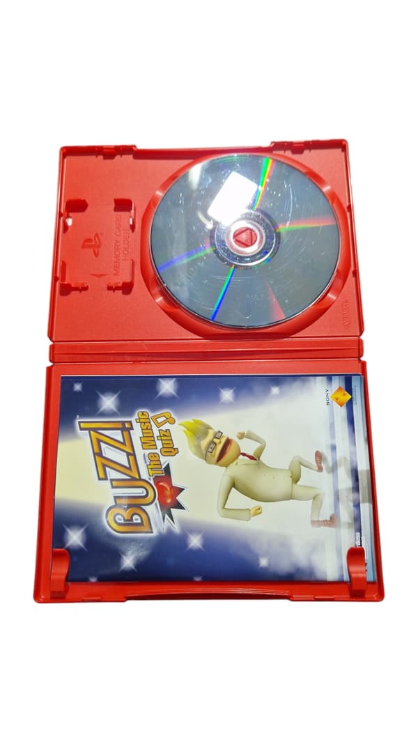 PS2 game Buzz!: The Music Quiz || English language version