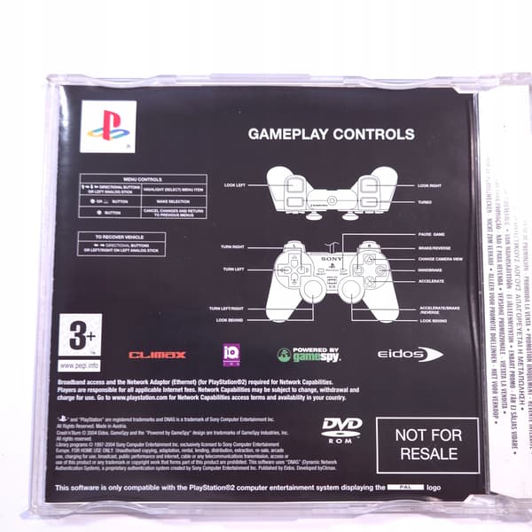 CRASH 'N' BURN / PROMO RELEASE / PS2