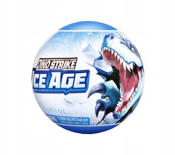 ZURU 5 Surprise Dino Strike Ice Age Capsule Dinosaur Figure