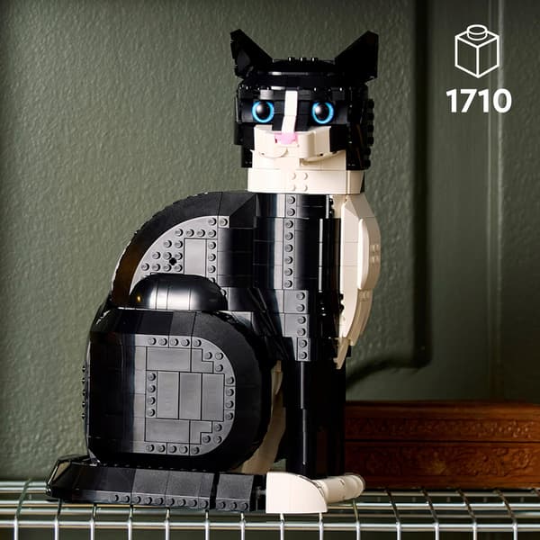 LEGO Ideas Black and White Cat 21349