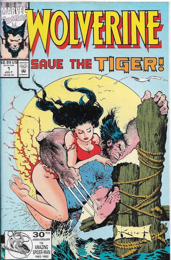 Marvel Wolverine: Save the Tiger Comic 1/1992 (in English), 80 pages