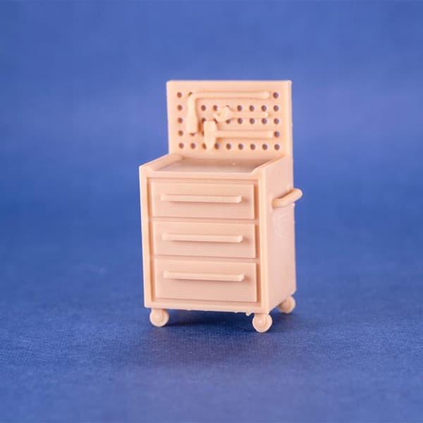 1/64 Auto Repair Tool Photography Props Tiny Model for Mobile Cabinet Board