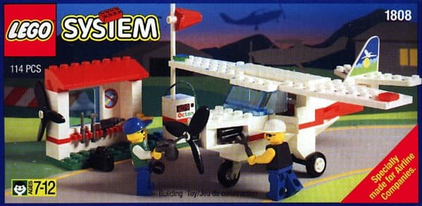 LEGO 1808 Light Aircraft and Ground Support