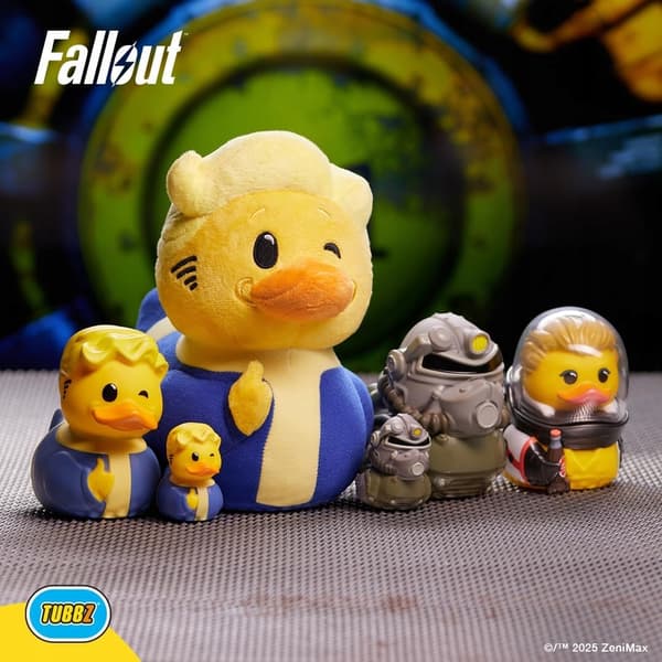Tubbz Duckling Fallout Vault Boy Plush Toy 24cm