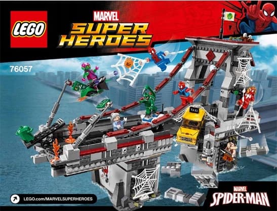 LEGO Super Heroes 76057 Instructions + Comic – NEW