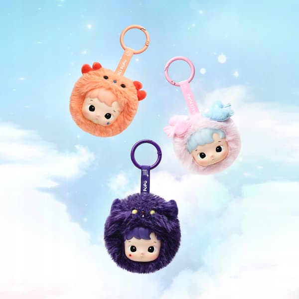 ORIGINAL HACIPUPU The Constellation collectable figurine keyring by Popmart