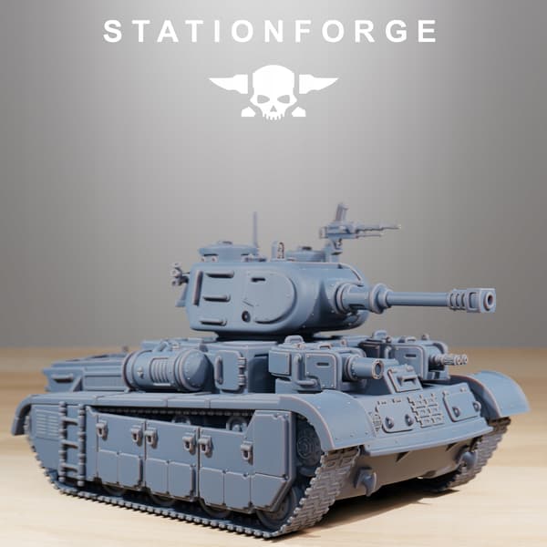 GrimGuard Heavy Battle Tank crew - Station Forge