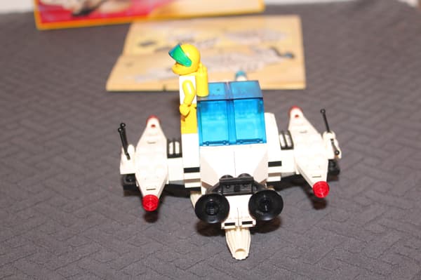 LEGO SPACE CLASSIC 6875 Box, Instructions and Hovercraft Set