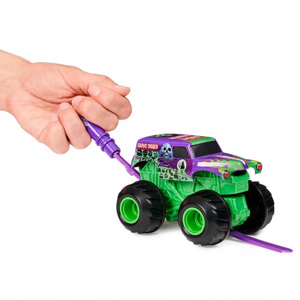 MONSTER JAM GRAVE DIGGER VEHICLE WITH SPIN RIPPERS DRIVE SYSTEM