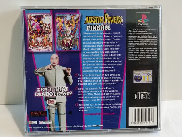 Austin Powers Pinball for PSX