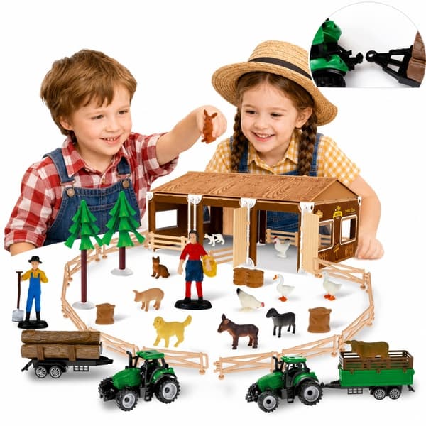 LITTLE FARMER SET – FARM FIGURINES