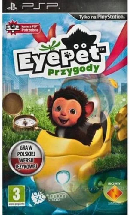 Eyepet Adventures for PSP (PlayStation Portable) – boxed version, without camera