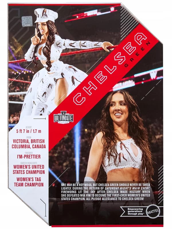 MATTEL WWE Ultimate Chelsea Green Figure