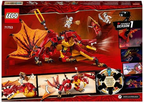LEGO Ninjago 71753 The Fire Dragon’s Attack