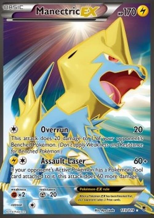 Pokemon Manectric EX