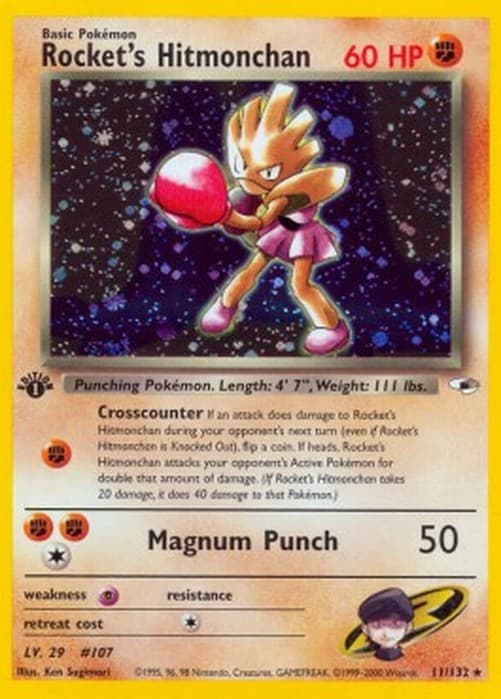 Pokemon Rocket's Hitmonchan