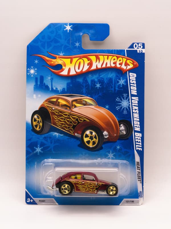 HOT WHEELS Custom Volkswagen Beetle – Red – COLLECTOR'S ITEM!
