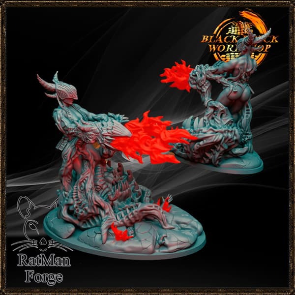Burning Demon |RatMan Forge| – 1 Model. Select a variant