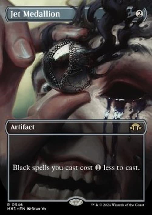 Magic: The Gathering Jet Medallion