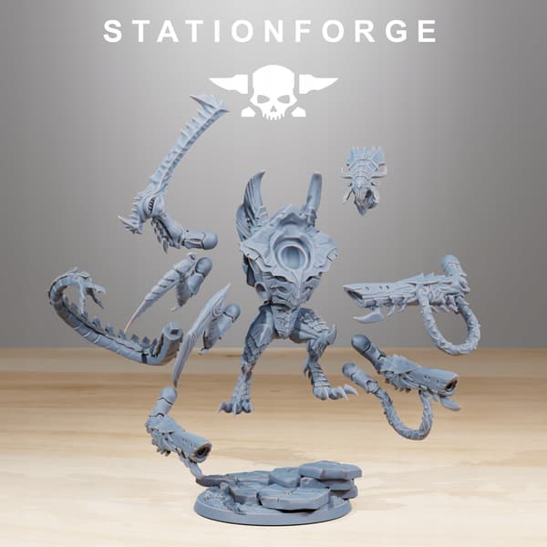 Xenarid Nyxar #1 – Station Forge – 3D-utskrift