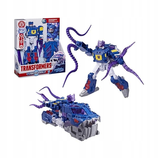Transformers Cyberworld Soundwave Deep Sea Explorer figure (G1964)