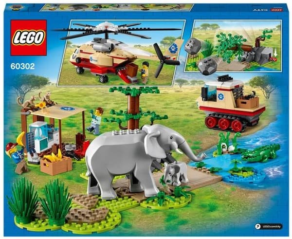 LEGO City 60302 Rescuing Wild Animals