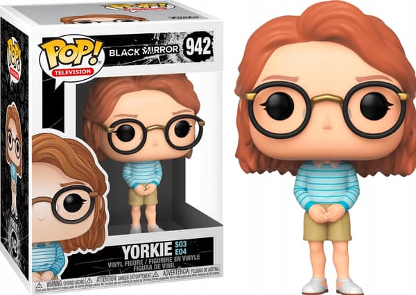 Funko POP! BLACK MIRROR 942 Yorkie figurine