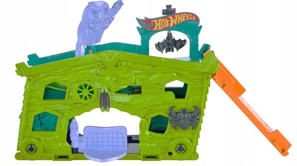 Hot Wheels FJN38 Ghost Garage Set with a Car