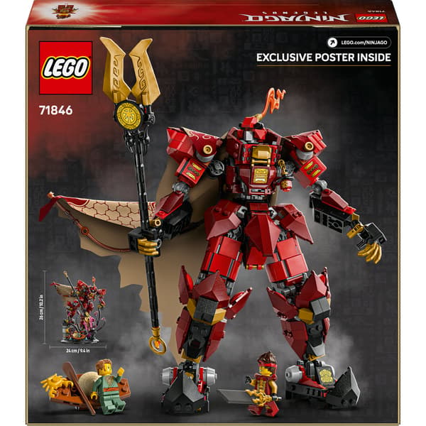 LEGO NINJAGO 71846 Fire Knight Mech