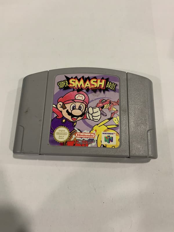 The Nintendo 64 game Super Smash Bros